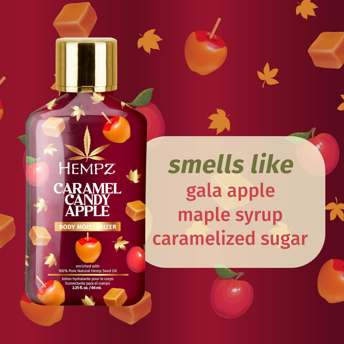 Hempz trio arranged as holiday gift with ribbon, seasonal presentation idea