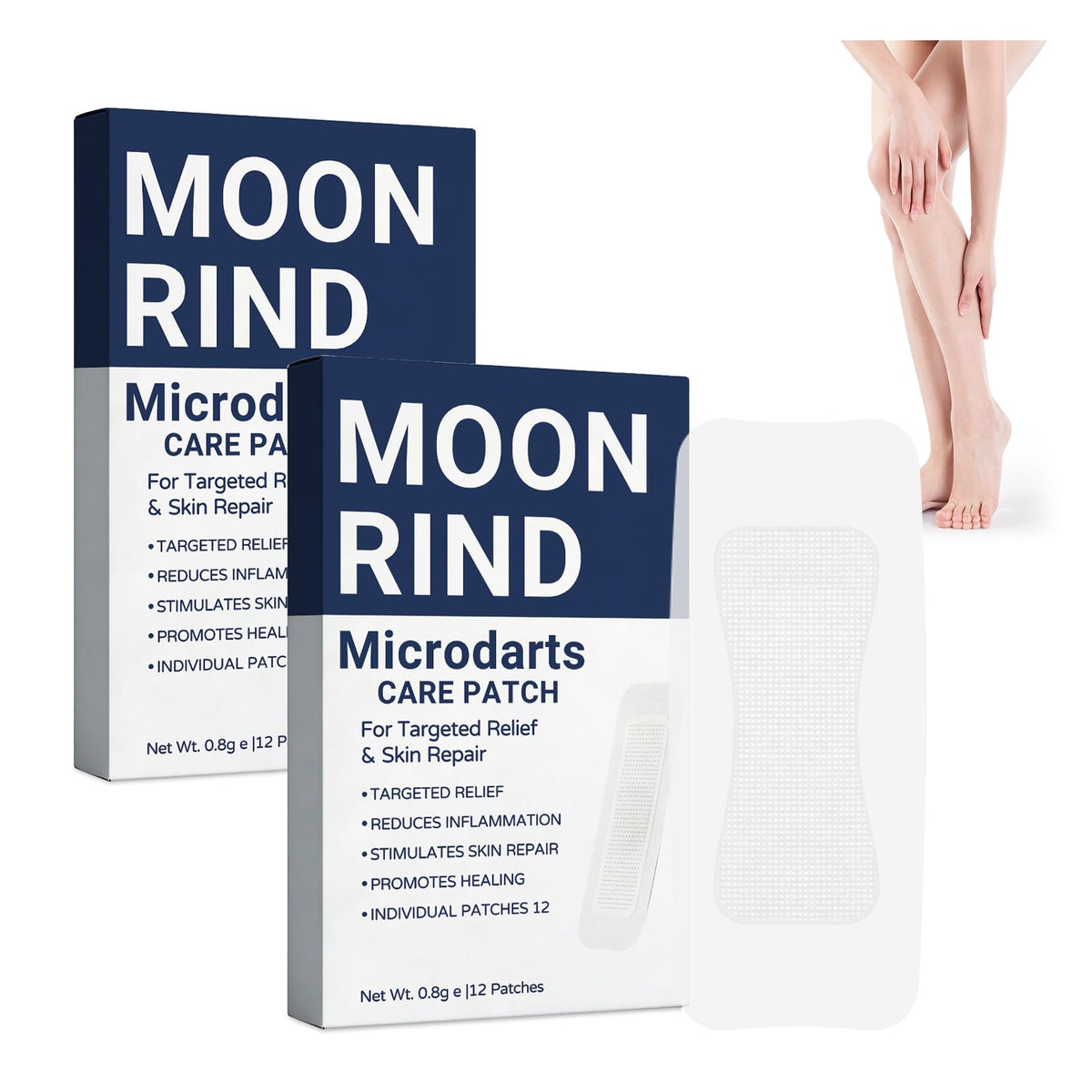HENGRUNXIN front packaging showing product and benefits for leg comfort
