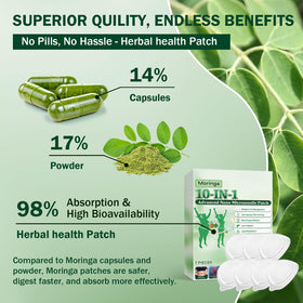 HENGRUNXIN ingredients label showing moringa botanical blend and gentleness