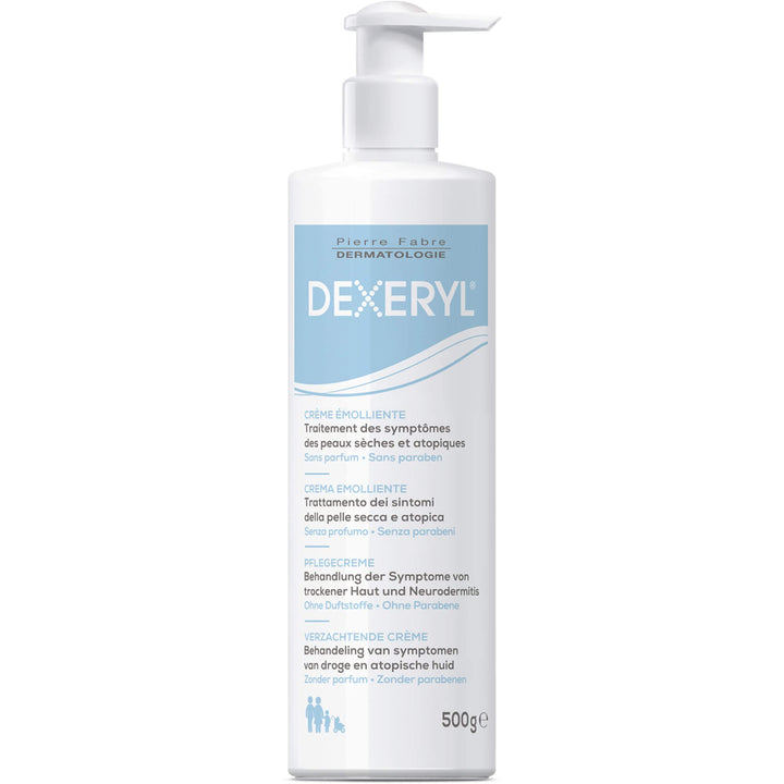 Hengulus DEXERYL front tub view shows packaging and size for long-lasting hydration