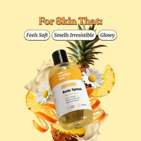 Her Fantasy Box close-up texture of oil absorbing for fast hydration