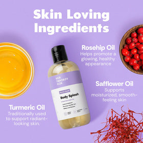 Her Fantasy Box oil texture on skin demonstrating lightweight hydration and quick absorption