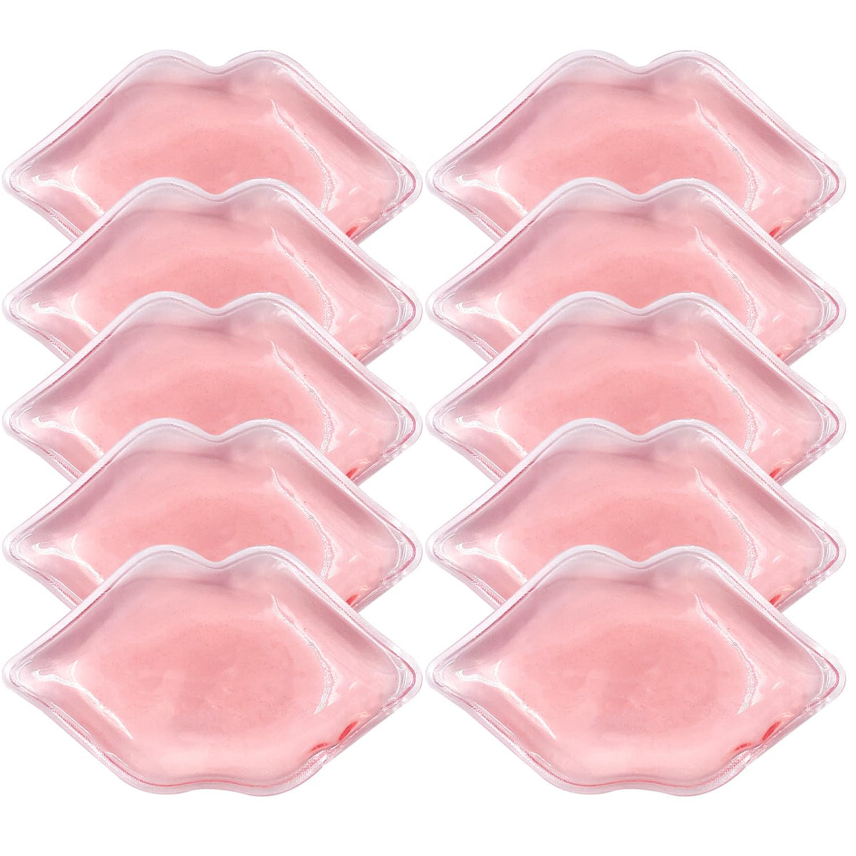 Herb Life front view of lip ice pack showing shape and compact design for targeted cooling