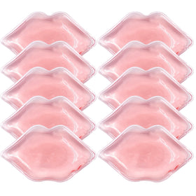 Herb Life front view of lip ice pack showing shape and compact design for targeted cooling