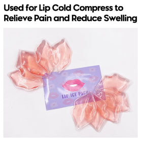 Herb Life gel compress held in hand to show size and portability for travel or treatments