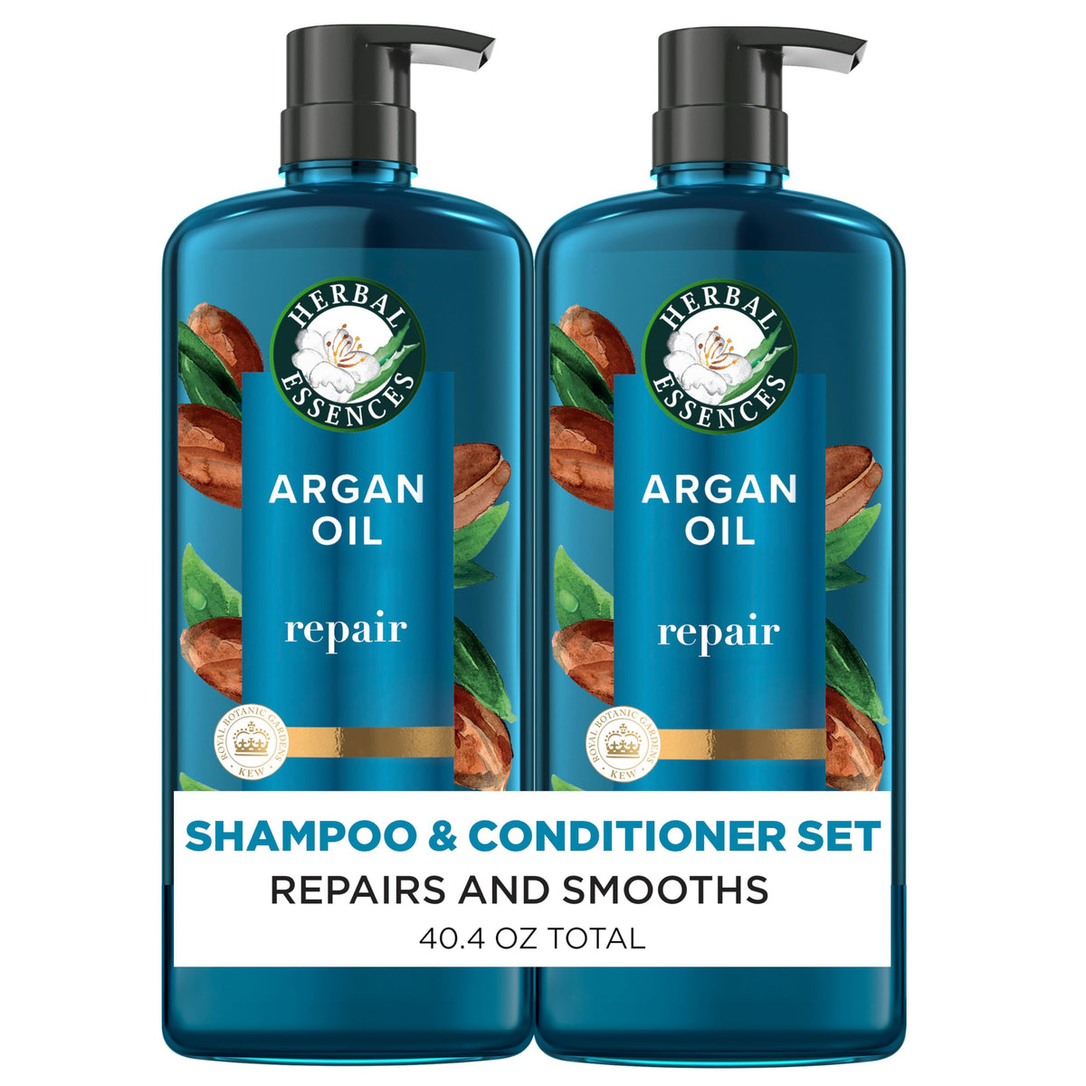 Herbal Essences front packaging showing set and benefits