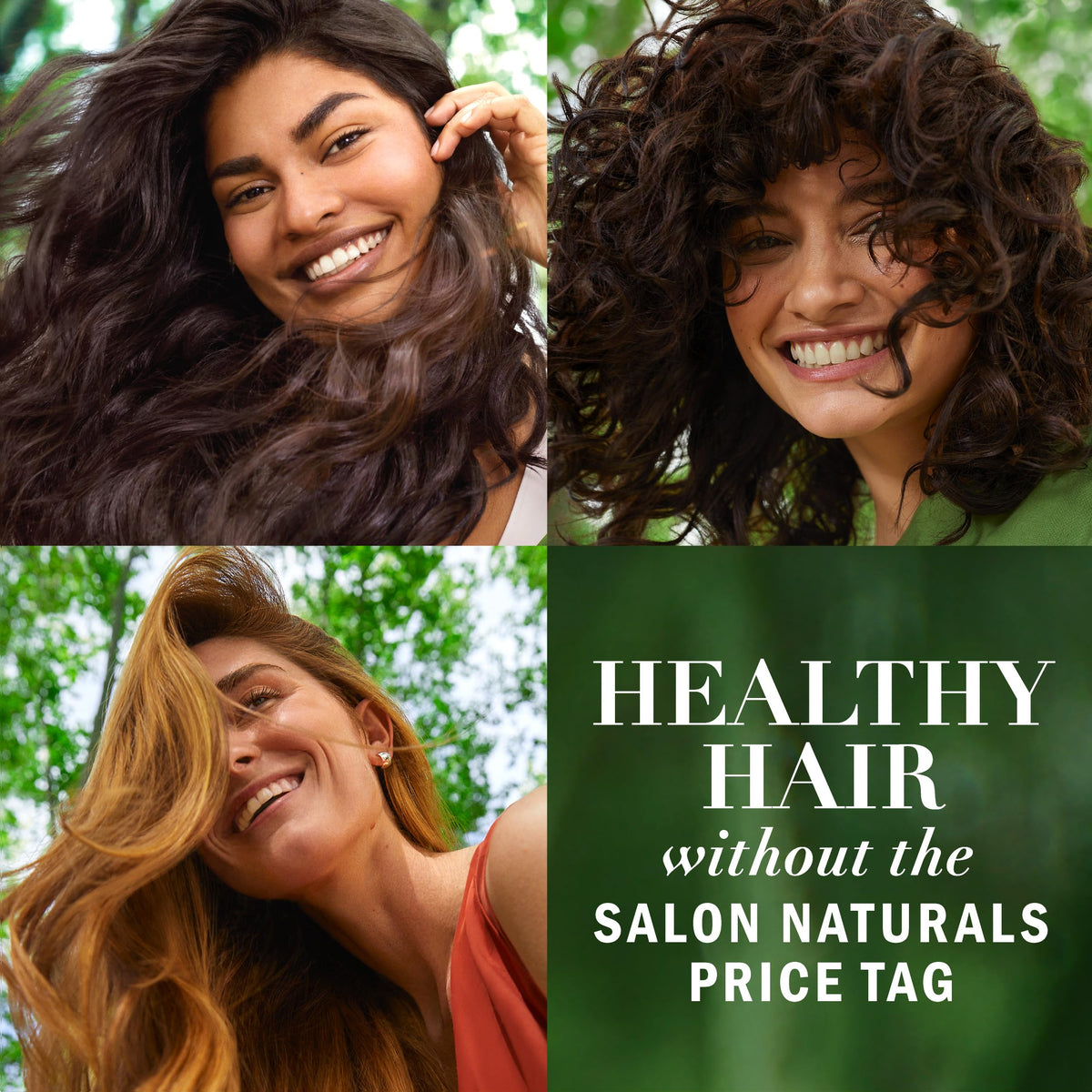 Herbal Essences conditioner texture on palm showing smoothness