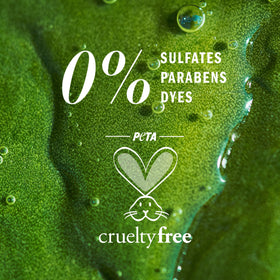 Herbal Essences close-up label highlighting certified botanicals