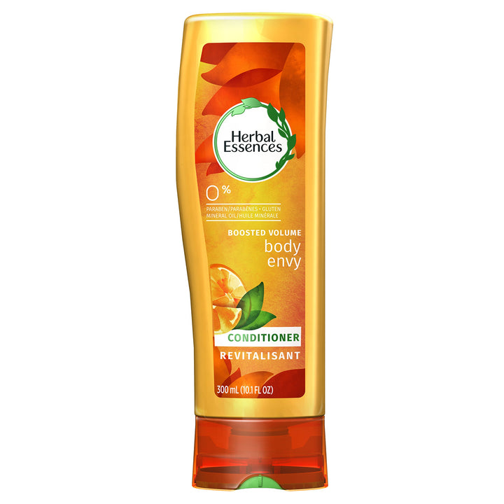 Herbal Essences Body Envy front packaging showing bottle and citrus branding for quick identification and shelf appeal