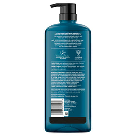 Herbal Essences bottle front tactile raised dots and lines aiding low-vision users