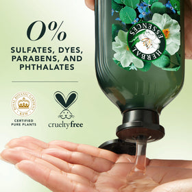 Herbal Essences conditioner cream texture pouring for lightweight hydration