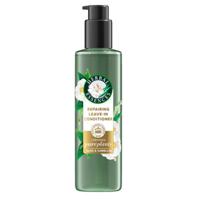Herbal Essences front bottle showing repair leave-in benefits