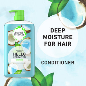 Herbal Essences in-shower lifestyle with product delivering tropical boost