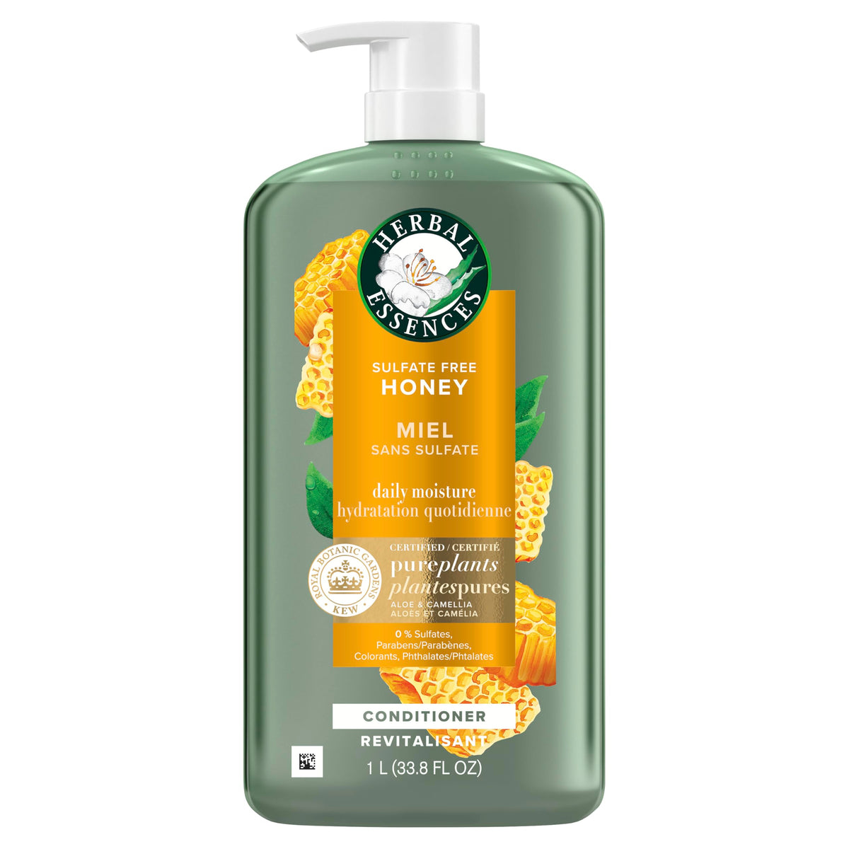 Herbal Essences bottle on bathroom counter lifestyle shot for everyday use appeal