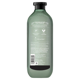 Herbal Essences bottle styled on bathroom shelf suggesting daily routine benefit