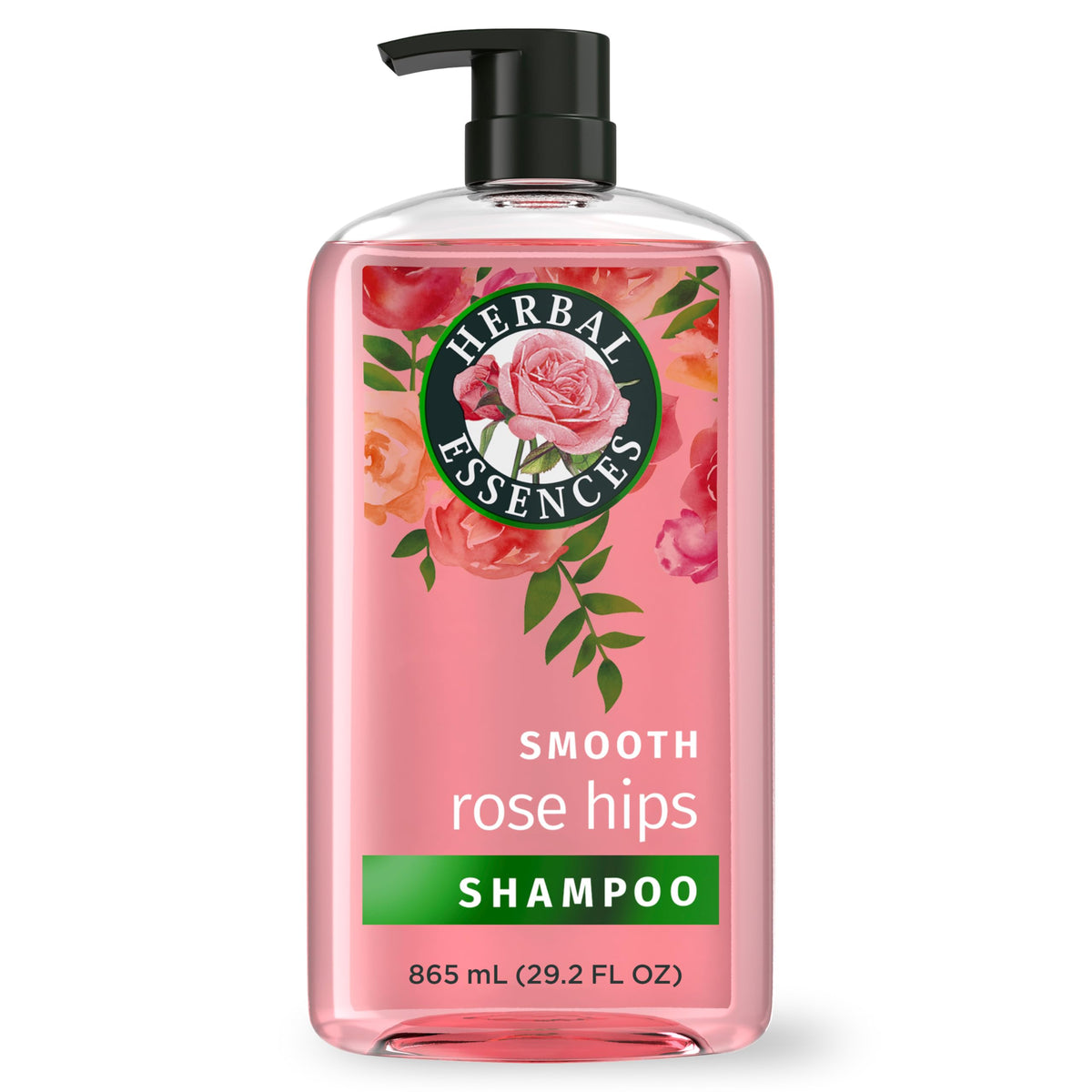 Herbal Essences front bottle shot showing sleek packaging and volume benefit