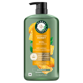 Herbal Essences shampoo in-shower use showing easy rinse and softness