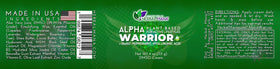 Herbal Mana Alpha Warrior cream texture close-up demonstrating fast absorption