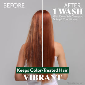 Herbatint ingredients label close-up highlighting botanical oils and clean formula