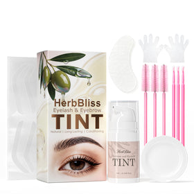 HerbBliss front packaging showing black tint and benefits