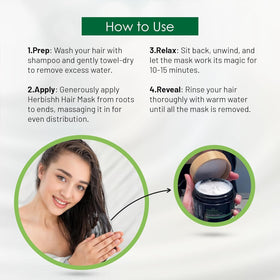 herbishh ingredients label closeup listing keratin and argan oil