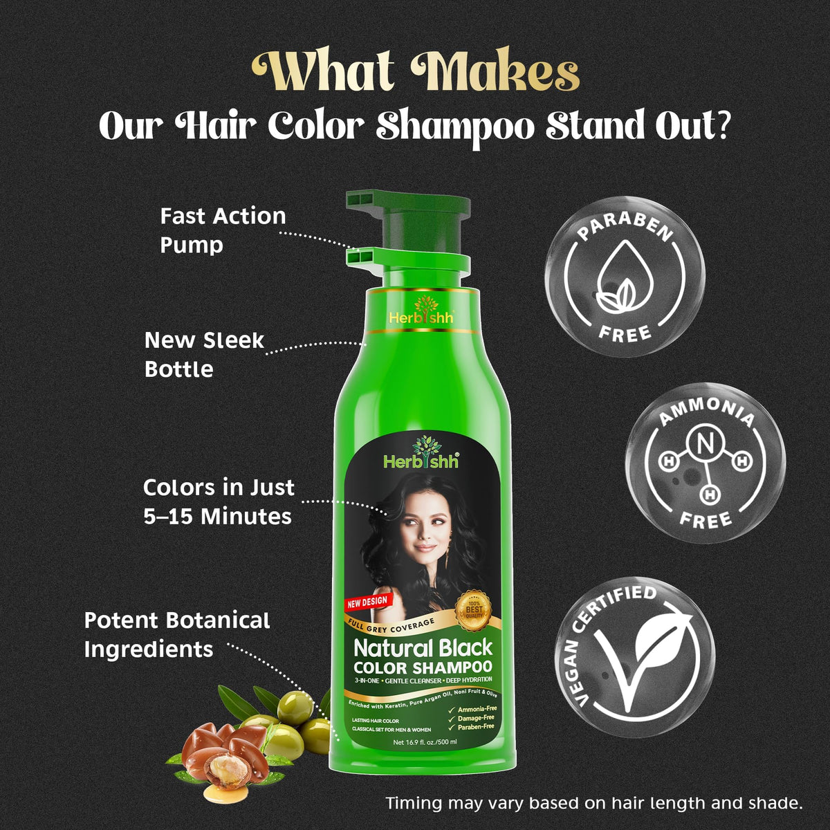 Herbishh shampoo texture lather demonstrating gentle conditioning feel