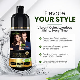 Herbishh shampoo lather texture demonstrating gentle cleansing and conditioning