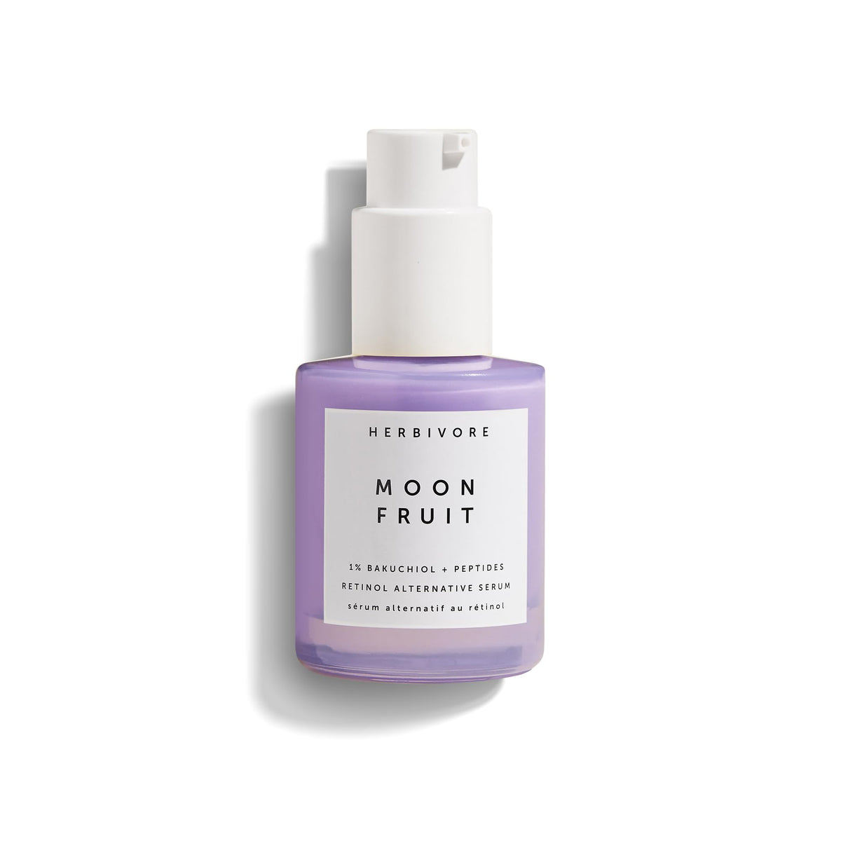 HERBIVORE Moon Fruit front bottle showing packaging and plant-based promise