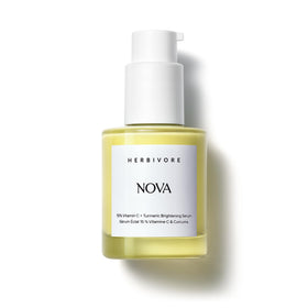 HERBIVORE front packaging showing bottle and label, highlights clean design and benefits