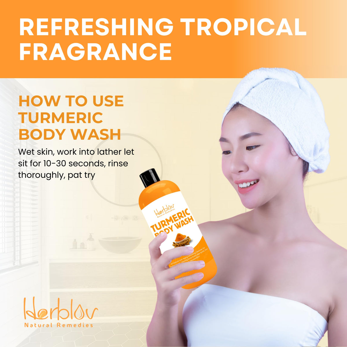 Herblov label ingredients list displaying plant-based formulation benefits