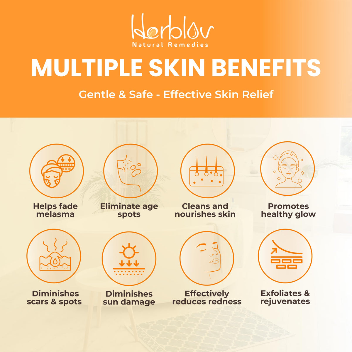 Herblov creamy lather texture demonstrating gentle exfoliation and hydration