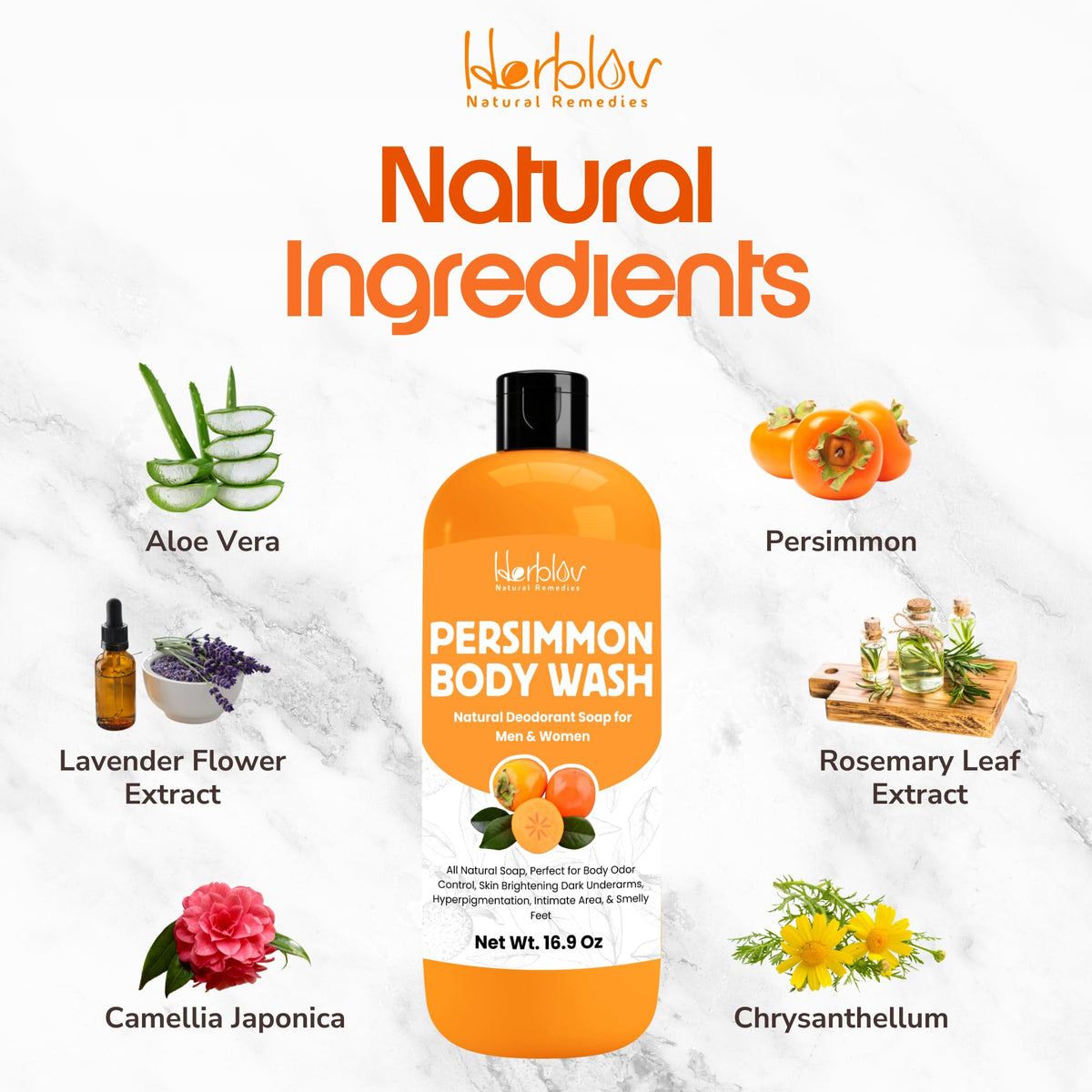 Herblov applied to feet showing targeted deodorizing and freshness
