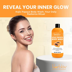 Herblov being applied to bikini line for targeted dark spot care