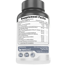 Herbtonics GMP-certified badge indicating quality manufacturing and safety reassurance