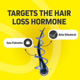 Herbtonics saw palmetto extract close-up highlighting botanical DHT-support advantage