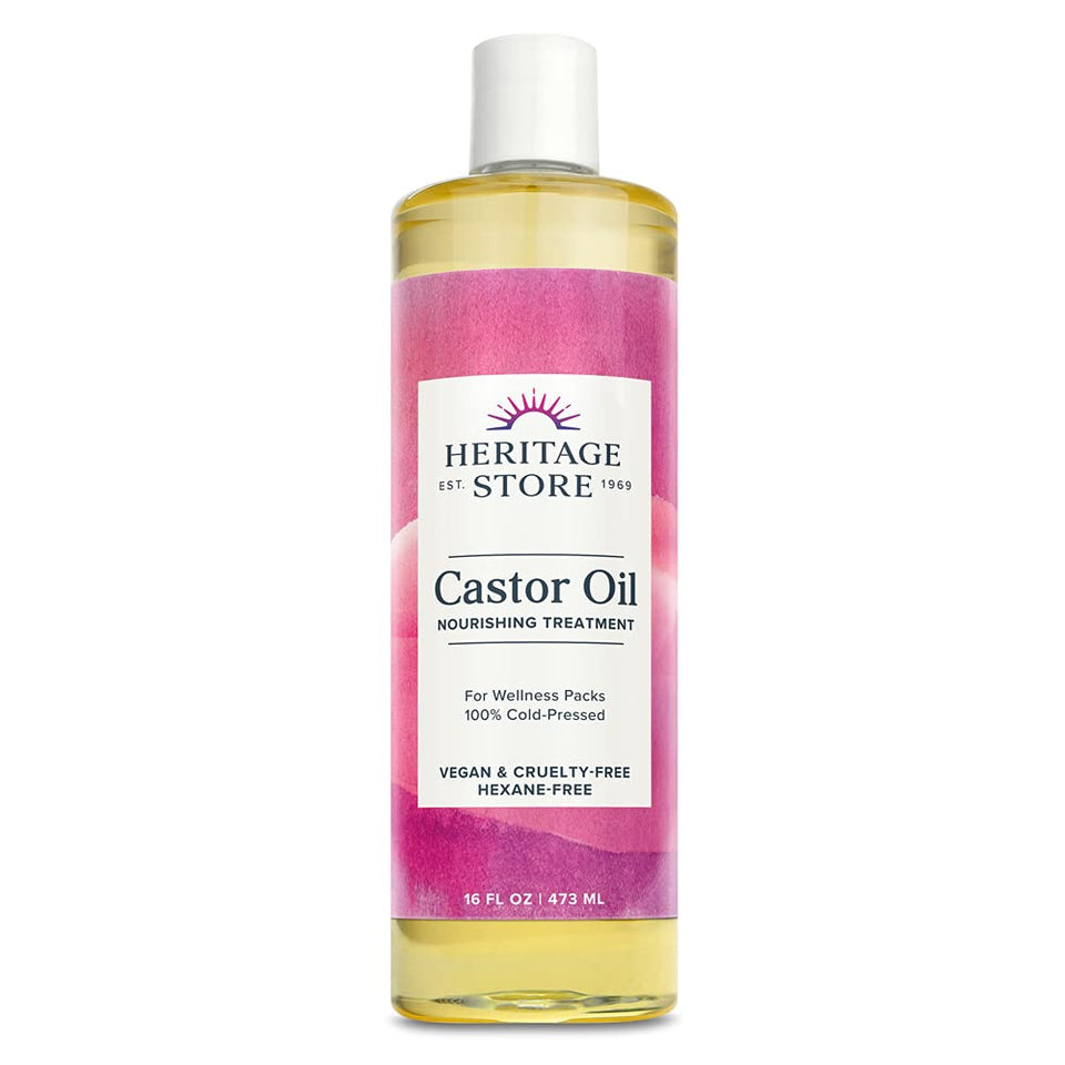 HERITAGE STORE front-label showing product identity and size benefits