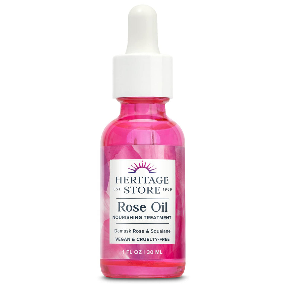 HERITAGE STORE front bottle showing label and recyclable glass benefits
