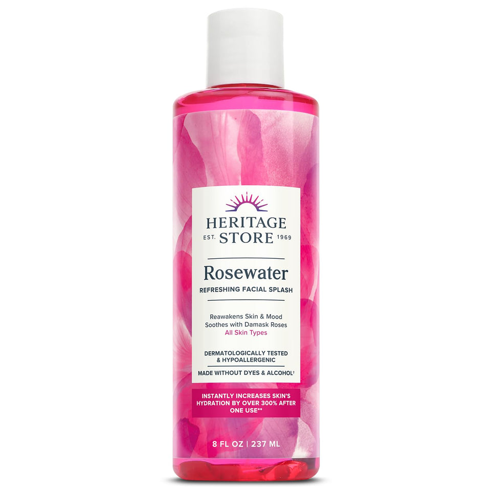 HERITAGE STORE front bottle view showing clean label and size benefit