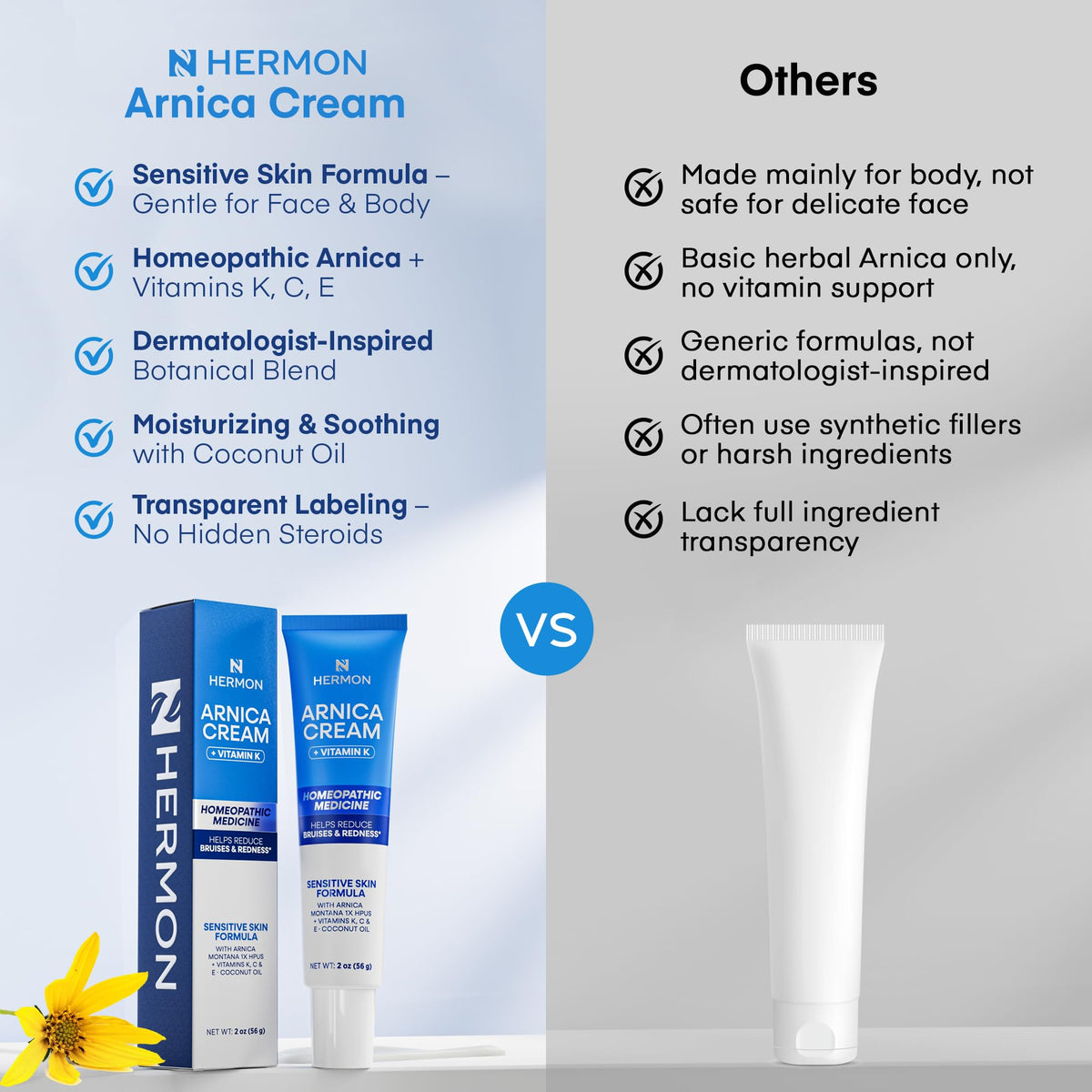 Hermon 2 oz jar beside a coin for size comparison and travel-friendly convenience