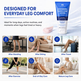 Hermon lifestyle resting legs photo illustrating refreshing comfort benefit
