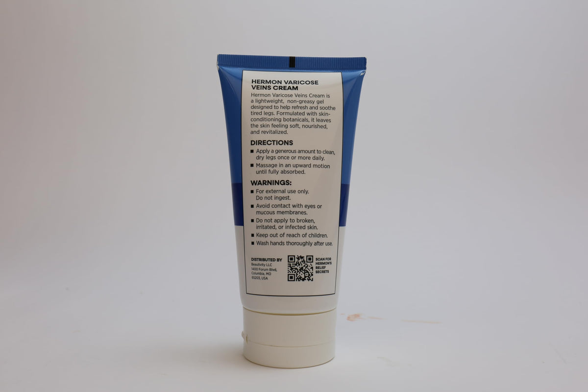 Hermon open tube cream close-up showing smooth spreadability benefit