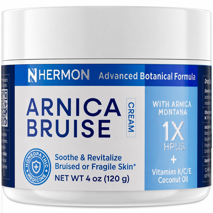 Hermon front packaging showing 4 fl oz tube and product name benefits