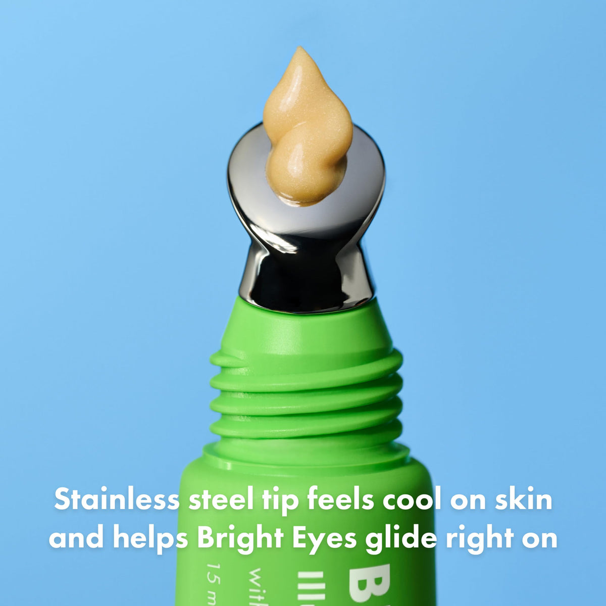 HERO COSMETICS cream texture swirled on skin showing lightweight finish