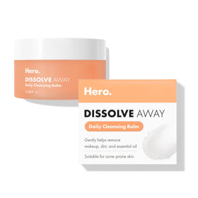 HERO COSMETICS jar front view showing product and compact size benefit