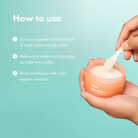 HERO COSMETICS ingredients label close-up showing transparency benefit