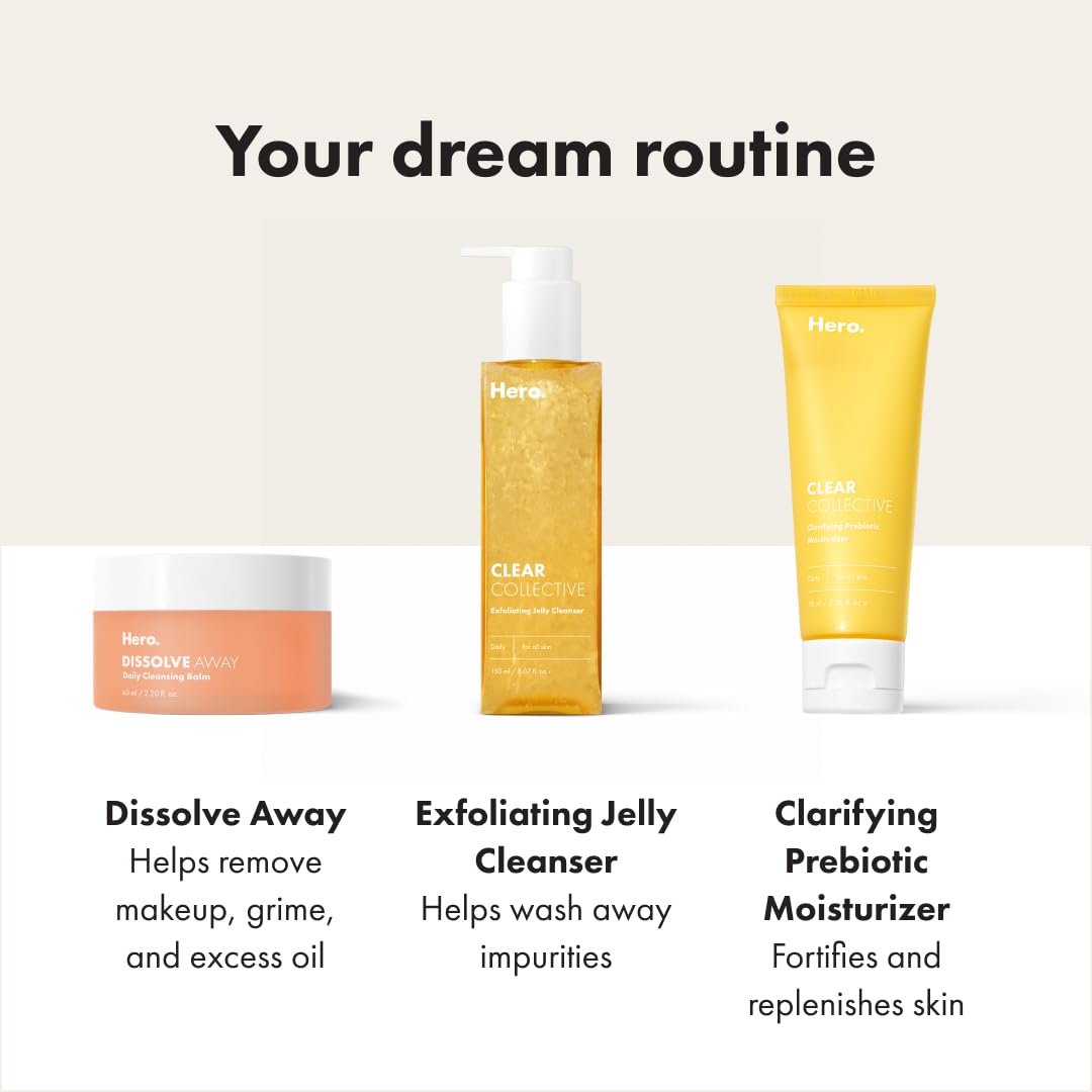 HERO COSMETICS removing makeup swatches showing effective cleansing benefit