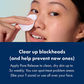 HERO COSMETICS pouring toner onto hand for precise targeted application