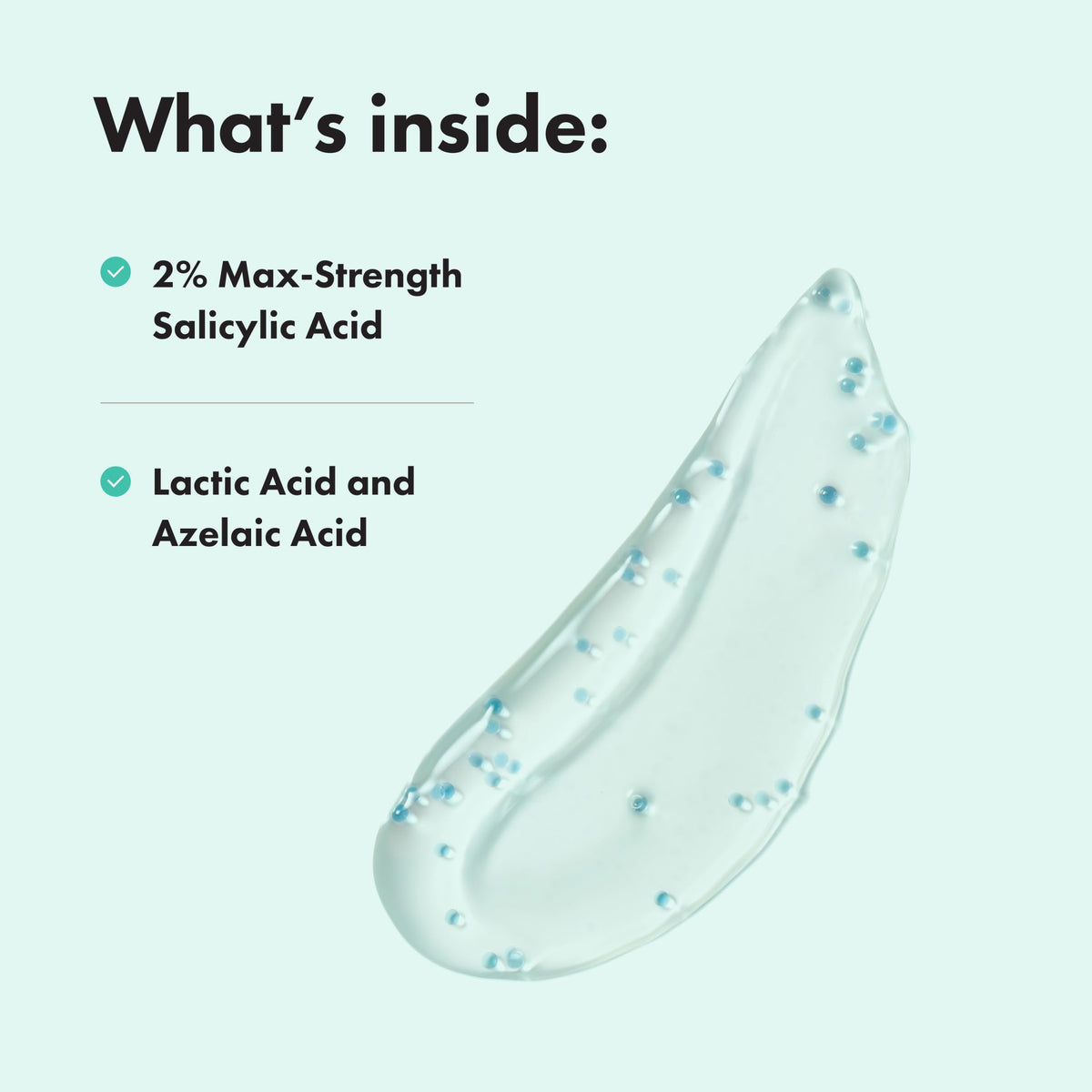 Hero Cosmetics label close-up showing active 2% salicylic acid benefit