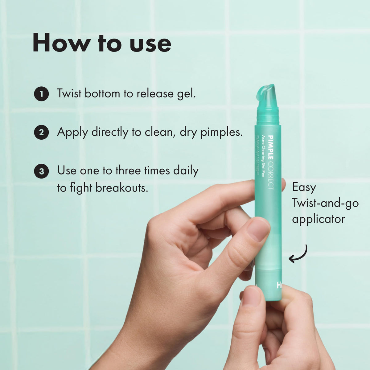 Hero Cosmetics packaging flatlay portraying ready-to-go blemish care benefit