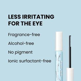 Heroine Make before and after lashes displaying added volume instantly